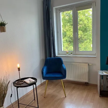 Apartment Blue Chili 22 - 2-raum-wohnung Im Stadtfeld Ost Magdeburg