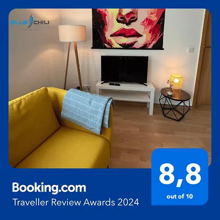 Blue Chili 22 - 2-raum-wohnung Im Stadtfeld Ost