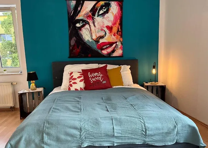 アパート Blue Chili 22 - 2-raum-wohnung Im Stadtfeld Ost マクデブルク