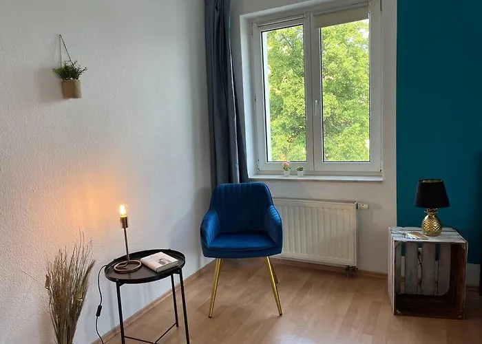 アパート Blue Chili 22 - 2-raum-wohnung Im Stadtfeld Ost マクデブルク
